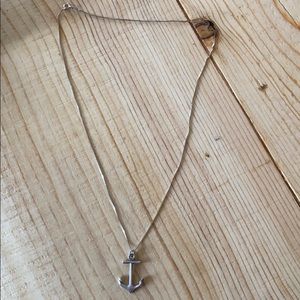 Tiffany & Co. Anchor charm with chain